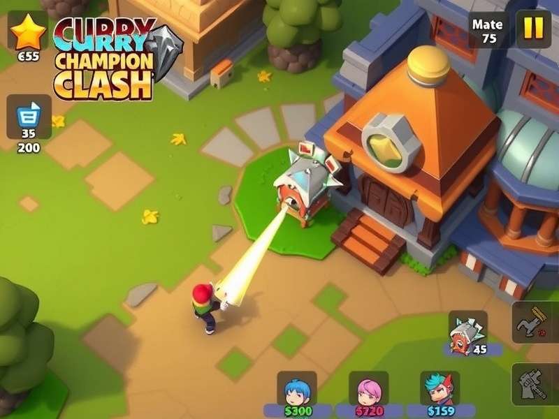 Curry Champion Clash Gameplay Screenshot